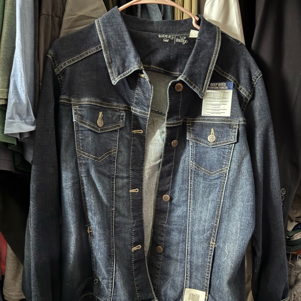 Lee Indigo Dark Blue Denim Jacket